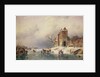 Frozen Winter Scene, 19th century by Charles-Henri-Joseph Leickert