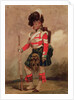 A Soldier of the 79th Highlanders at Chobham Camp in 1853 by Eugene-Louis Lami