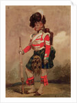 A Soldier of the 79th Highlanders at Chobham Camp in 1853 by Eugene-Louis Lami