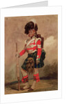 A Soldier of the 79th Highlanders at Chobham Camp in 1853 by Eugene-Louis Lami