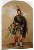 A Piper of the 79th Highlanders at Chobham Camp in 1853 by Eugene-Louis Lami