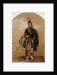 A Piper of the 79th Highlanders at Chobham Camp in 1853 by Eugene-Louis Lami