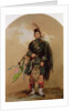 A Piper of the 79th Highlanders at Chobham Camp in 1853 by Eugene-Louis Lami