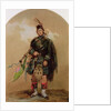 A Piper of the 79th Highlanders at Chobham Camp in 1853 by Eugene-Louis Lami