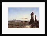 A Bedouin Encampment by a Ruined Temple by Alexandre Gabriel Decamps