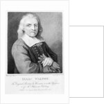Portrait of Isaac Walton engraved by Marino Bovi 1794 by Jacob Huysmans