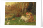 The White Hind, c.1870 by Arthur Hughes