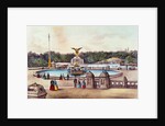 Bethesda Fountain, Central Park, New York by American School