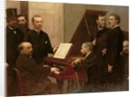 Around the Piano, 1885 by Ignace Henri Jean Fantin-Latour