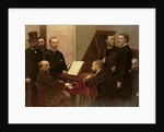 Around the Piano, 1885 by Ignace Henri Jean Fantin-Latour