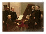 Around the Piano, 1885 by Ignace Henri Jean Fantin-Latour