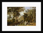 Garden Scene on the Braganza Shore, Rio de Janeiro, 1827 by William Havell