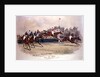 The Grand National, Over the Water, 1899 by William Verner Longe