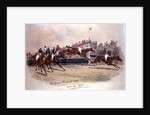 The Grand National, Over the Water, 1899 by William Verner Longe