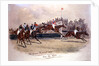 The Grand National, Over the Water, 1899 by William Verner Longe