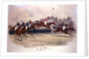 The Grand National, Over the Water, 1899 by William Verner Longe