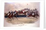 The Grand National, Over the Water, 1899 by William Verner Longe