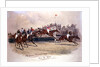 The Grand National, Over the Water, 1899 by William Verner Longe