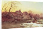 Winter Scene by Philips Wouwermans or Wouwerman