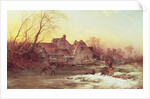Winter Scene by Philips Wouwermans or Wouwerman