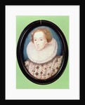 Miniature of Queen Elizabeth I by Nicholas Hilliard