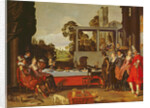 Merry company in the open air by Willem Pietersz Buytewech