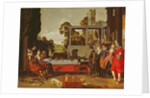 Merry company in the open air by Willem Pietersz Buytewech