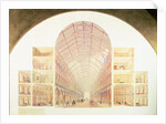 Section perspective of the proposed Great Victorian Way, c.1854 by Joseph Paxton