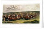 The Start of the Memorable Derby of 1844 by John Frederick Herring Snr