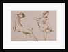Sepia Drawing of Nude Woman, c.1860 by William Mulready
