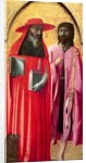 Saints Jerome and John the Baptist, c.1428 by Tommaso Masaccio
