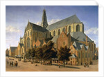 Church of St. Bavo in Haarlem, 1666 by Gerrit Adriaensz Berckheyde