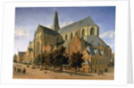 Church of St. Bavo in Haarlem, 1666 by Gerrit Adriaensz Berckheyde