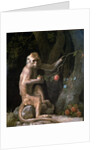 Portrait of a Monkey dated 1774 by George Stubbs