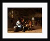 A Tavern Interior with cardplayers, 17th century by Job Berckheyde