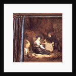 A trompe l'oeil of The Rest on the Flight into Egypt, 17th century by Abraham de Pape