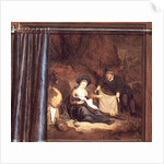 A trompe l'oeil of The Rest on the Flight into Egypt, 17th century by Abraham de Pape