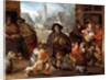 The Blind Hurdy Gurdy Player by David Vinckboons