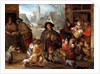 The Blind Hurdy Gurdy Player by David Vinckboons