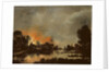 Village on Fire by Aert van der Neer