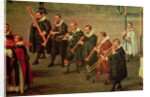 Musicians taking part in The Ommeganck in Brussels on 31st May 1615: Procession of Notre Dame de Sablon by Denys van Alsloot