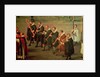 Musicians taking part in The Ommeganck in Brussels on 31st May 1615: Procession of Notre Dame de Sablon by Denys van Alsloot