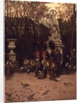 Beating the Retreat in the Tuileries Gardens, 1867 by James Jacques Joseph Tissot