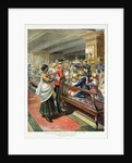 Children's Christmas Dinner at Sea from the Graphic Christmas Number, 1889 by Godefroy Durand