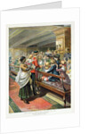 Children's Christmas Dinner at Sea from the Graphic Christmas Number, 1889 by Godefroy Durand
