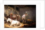 Horses in a Stable, 1791 by George Morland