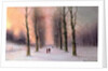 Snow Scene-Wanstead Park by Nils Hans Christiansen