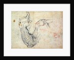 Preparatory Study for the Arm of Christ in the Last Judgement, 1535-41 by Michelangelo Buonarroti