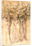 Study of Mourning Women by Michelangelo Buonarroti