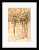 Study of Mourning Women by Michelangelo Buonarroti